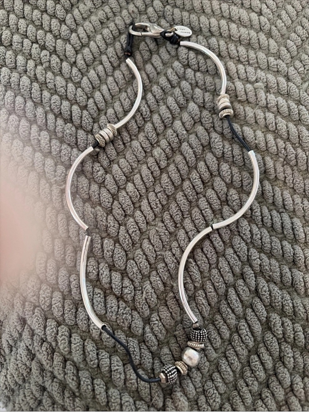 Lizzy James silver wrap necklace/bracelet
